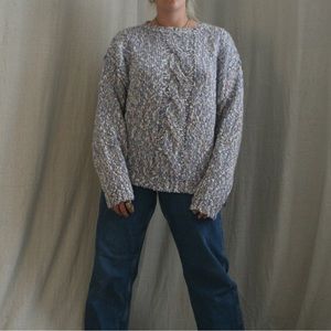 Vintage Liz Claiborne Sport Cable Knit Sweater